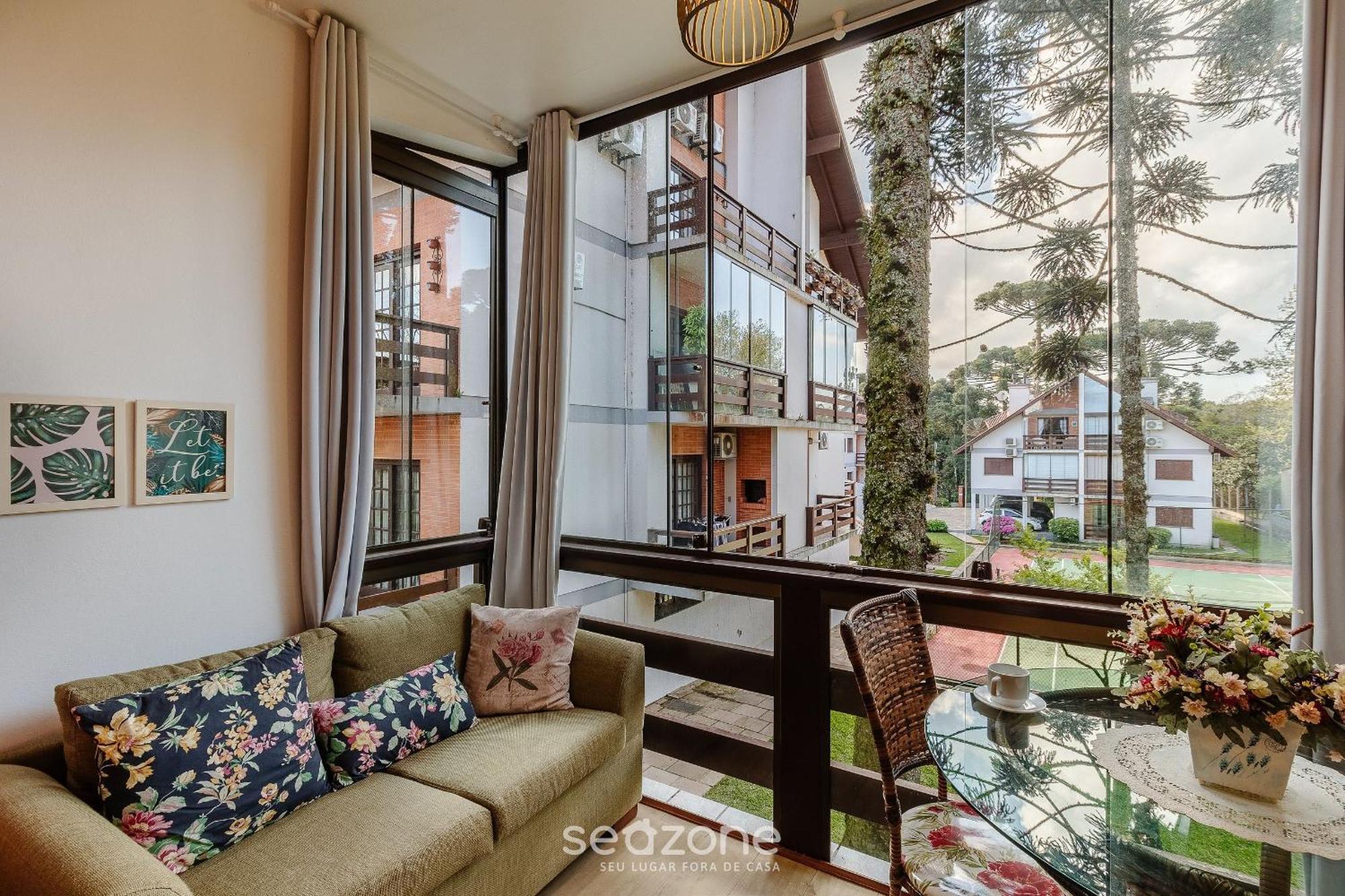 Apto Duplex C/ Lareira 100M Do Lago Negro Rln204 Грамаду Экстерьер фото