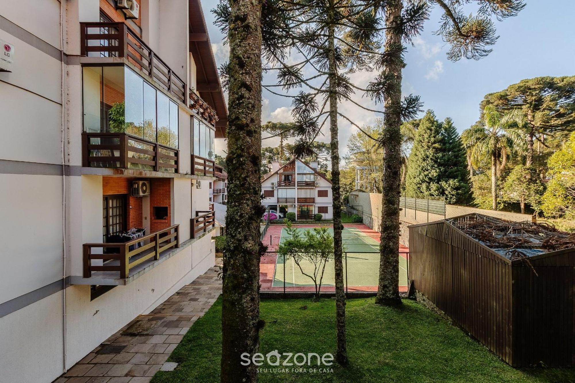 Apto Duplex C/ Lareira 100M Do Lago Negro Rln204 Грамаду Экстерьер фото